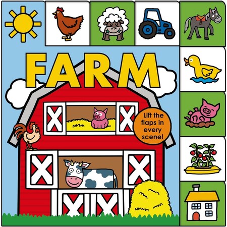 : Lift-the-Flap Tab: Farm