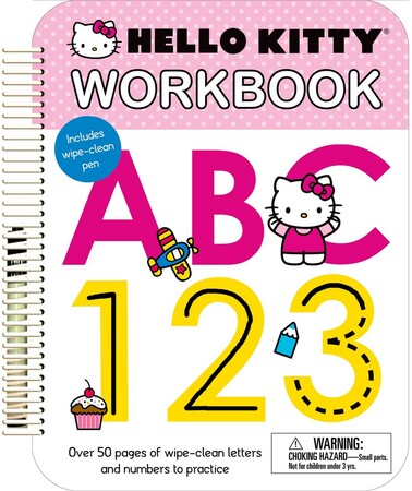 : Hello Kitty: Wipe Clean Workbook ABC, 123