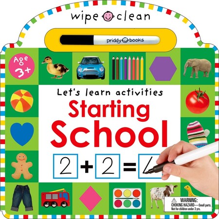Для младшего школьного возраста: Wipe Clean: Starting School