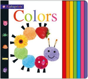 Книги для дітей: Alphaprints: Colors