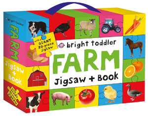 Bright Toddler: Farm Jigsaw and Book Set