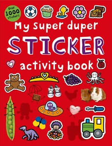 Книги для дітей: My Super Duper Sticker Activity Book