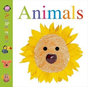 Книги для детей: Little Alphaprints: Animals