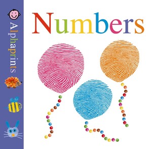 Книги для дітей: Little Alphaprints: Numbers