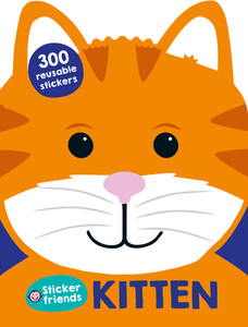 Книги для дітей: Sticker Friends: Kitten