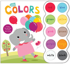 Розвивальні книги: Little Friends Sound Book: Colors