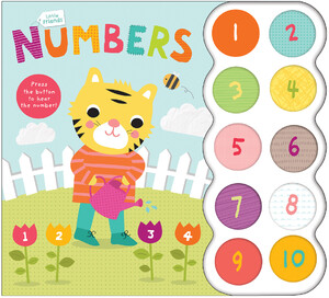 Книги для дітей: Little Friends Sound Book: Numbers