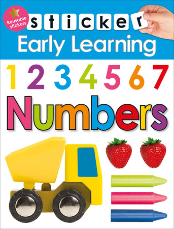 Учим цифры: Sticker Early Learning: Numbers