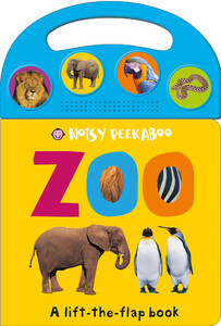 Книги для дітей: Noisy Peekaboo: Zoo