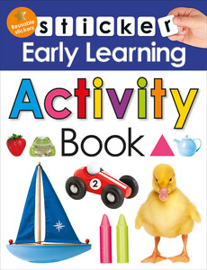 Книги для дітей: Sticker Early Learning: Activity Book