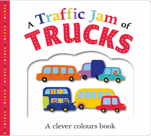 : Picture Fit Board Books: A Traffic Jam of Trucks (Large)
