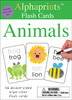 Alphaprints: Wipe Clean Flash Cards Animals