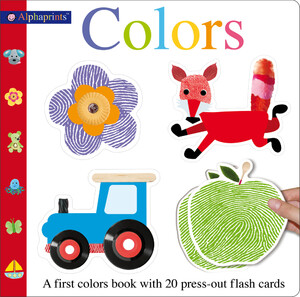 Изучение цветов и форм: Alphaprints Colors Flash Card Book