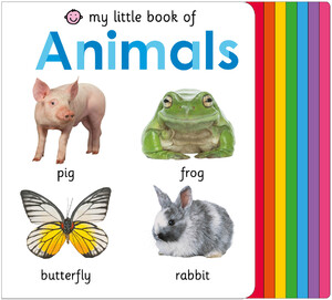 Книги для дітей: My Little Book of Animals
