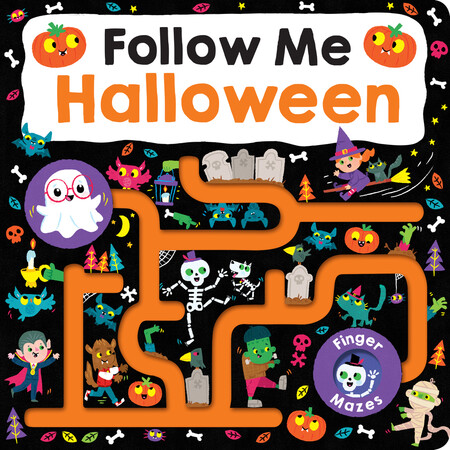 : Maze Book: Follow Me Halloween