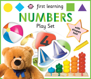 Розвивальні книги: First Learning NUMBERS Play Set