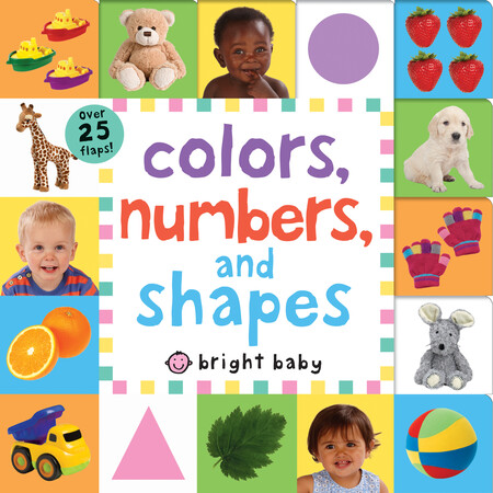 Навчання лічбі та математиці: Lift-the-Flap Tab: Colors, Numbers, Shapes