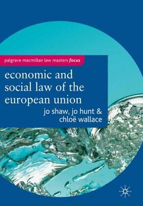 Книги для взрослых: The Economic and Social Law of the European Union [Palgrave Macmillan]