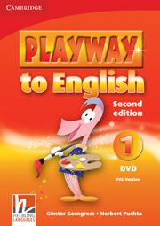 Книги для дітей: Playway to English 2nd Edition 1 DVD