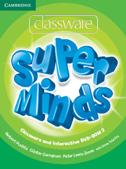 Книги для детей: Super Minds 2 Classware CD-ROM (1) and Interactive DVD-ROM (1)