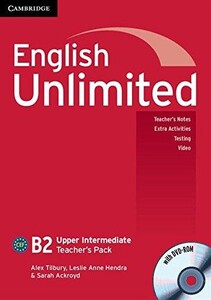 Іноземні мови: English Unlimited Upper-Intermediate Teacher's Pack (with DVD-ROM)