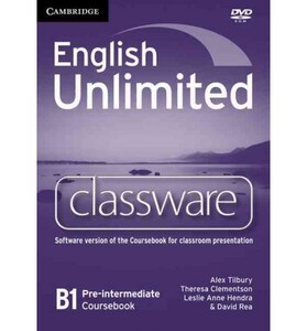 Іноземні мови: English Unlimited Pre-intermediate Classware DVD-ROM