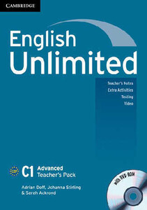 Іноземні мови: English Unlimited Advanced Teacher's Pack (with DVD-ROM)