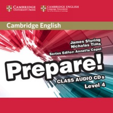 Книги для дітей: Cambridge English Prepare! Level 4 Class Audio CDs (2)