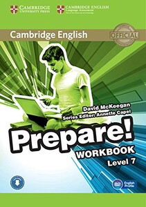 Иностранные языки: Cambridge English Prepare! Level 7 WB with Downloadable Audio