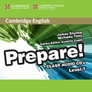 Книги для дорослих: Cambridge English Prepare! Level 7 Class Audio CDs (3)