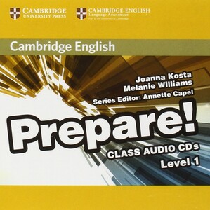 Книги для дітей: Cambridge English Prepare! Level 1 Class Audio CDs (2)