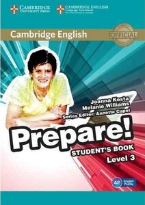 Навчальні книги: Cambridge English Prepare! Level 3 SB including Companion for Ukraine (9780521180542)
