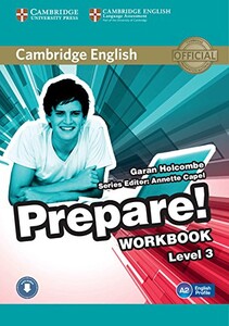 Навчальні книги: Cambridge English Prepare! Level 3 WB with Downloadable Audio (9780521180559)