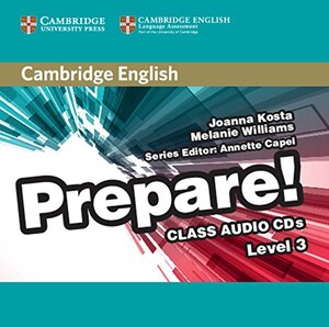 Книги для дітей: Cambridge English Prepare! Level 3 Class Audio CDs (2)