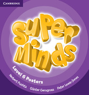 Книги для дітей: Super Minds 6 Posters (10)