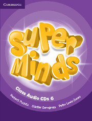 Навчальні книги: Super Minds 6 Class Audio CDs (4)