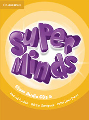 Книги для дітей: Super Minds 5 Class Audio CDs (4)