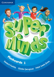 Книги для дітей: Super Minds 1 Flashcards (Pack of 103)