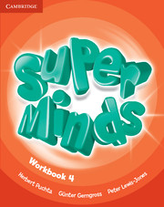 Учебные книги: Super Minds 4 Workbook