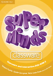 Книги для детей: Super Minds 5 Classware CD-ROM (1) and Interactive DVD-ROM (1)