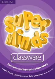 Вивчення іноземних мов: Super Minds 6 Classware CD-ROM (1) and Interactive DVD-ROM (1)