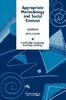 Appropriate Methodology and Social Context [Cambridge University Press]