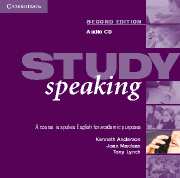 Книги для дітей: Study Speaking Second edition Audio CD