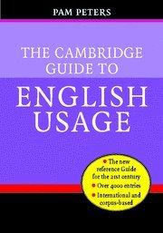 Cambridge Guide to English Usage,The [Hardcover]