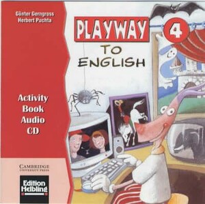 Книги для детей: Playway to English  4 Activity Book Audio CD