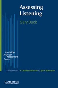 Assessing Listening  [Cambridge University Press]