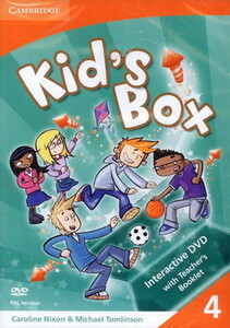 Книги для дітей: Kid's Box 4 DVD with booklet