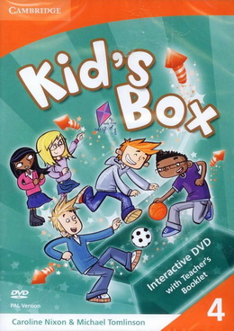 Вивчення іноземних мов: Kid's Box 4 DVD with booklet