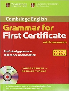 Книги для дорослих: Cambridge Grammar for First Certificate Book with Answers and Audio CD