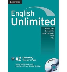 Іноземні мови: English Unlimited Elementary Teacher's Pack (with DVD-ROM)